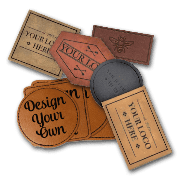 Parche de cuero personalizado